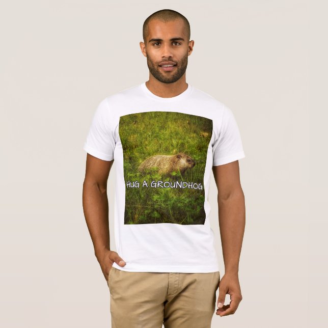 Abrazo de una camiseta de manicón (Anverso completo)