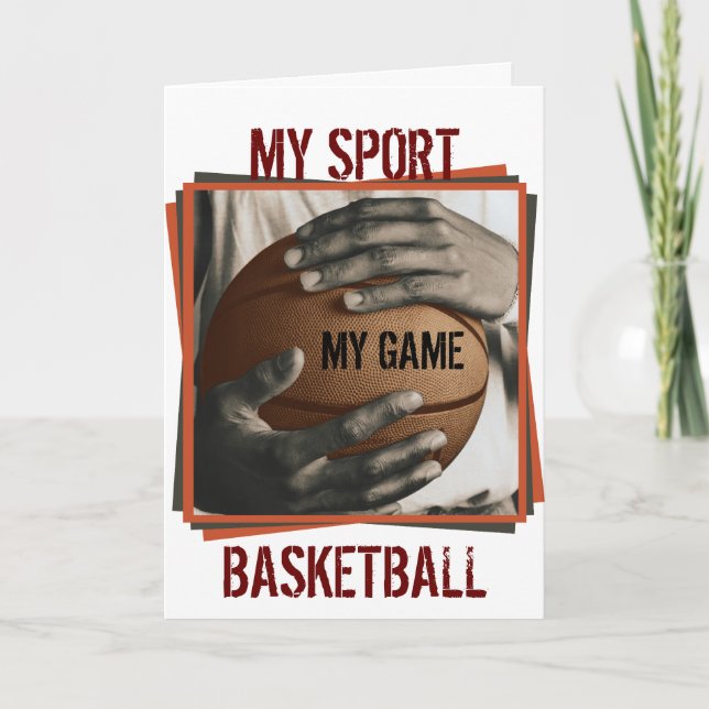 ABRAZO DEL BALONCESTO - MI TARJETA DE DEPORTE (Anverso)