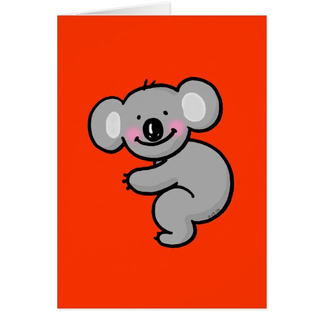 Abrazo del oso de koala (Frente)