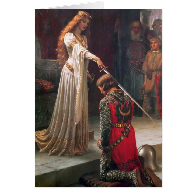 Abrazo [Edmund Blair Leighton] (Frente)