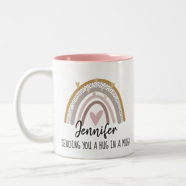 abrazo en una taza pensando en ti (Izquierda)