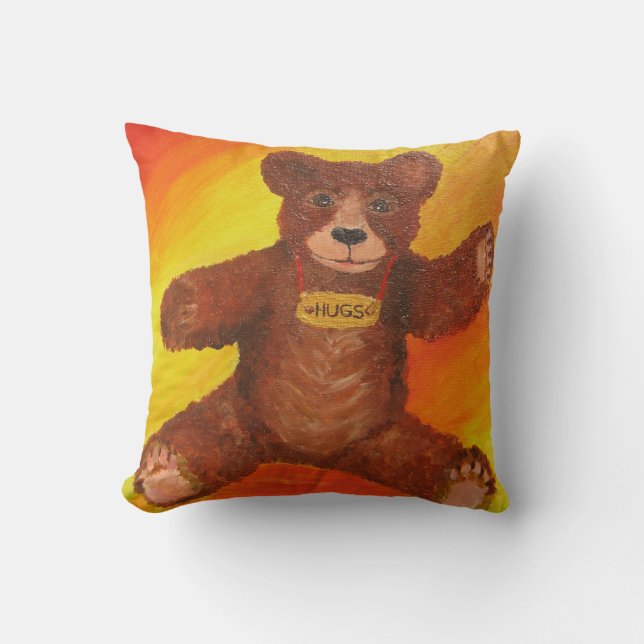 Abrazos = almohada (Anverso)