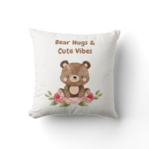 Abrazos de oso y almohada de cúpula de vibraciones