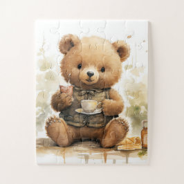 Abrazos del oso; el rompecabezas perfecto para los