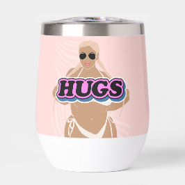 abrazos, personalizado bello más dama en bikini