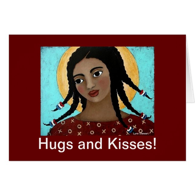 ¡Abrazos y besos! (Anverso (Horizontal))