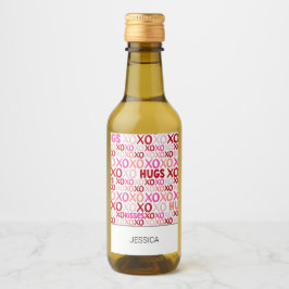 Abrazos y besos rosados Galentina XOXO Novia