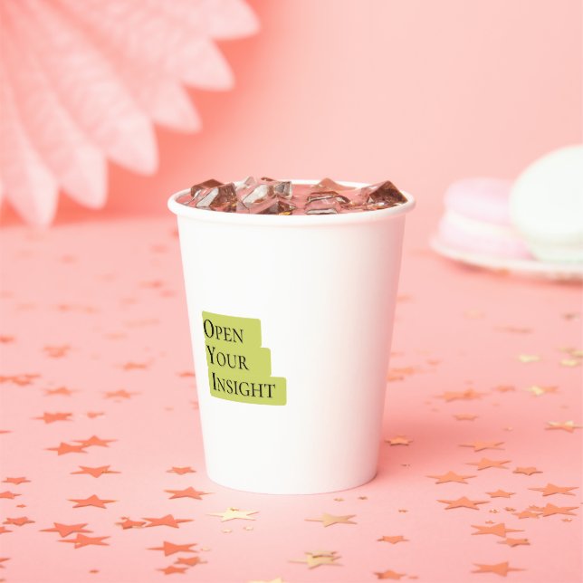 Abre tu Insight | Diseño de Vaso de Papel Inspirad (in situ)