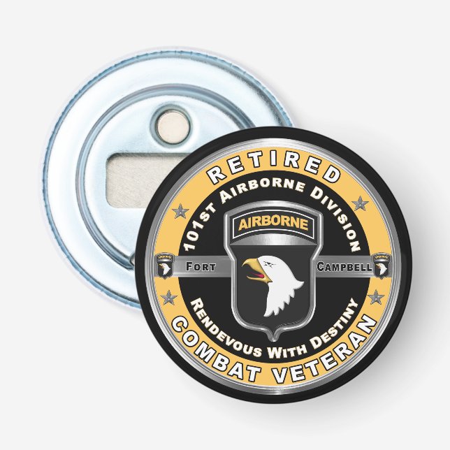 Abrebotellas 101ª División Aérea Jubilada (Anverso)