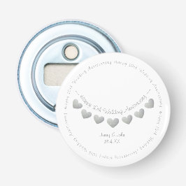 Abrebotellas 10.º Aniversario del Boda de estaño/aluminio