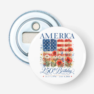 Abrebotellas 250º Aniversario USA Mujeres 4 de Julio América 25