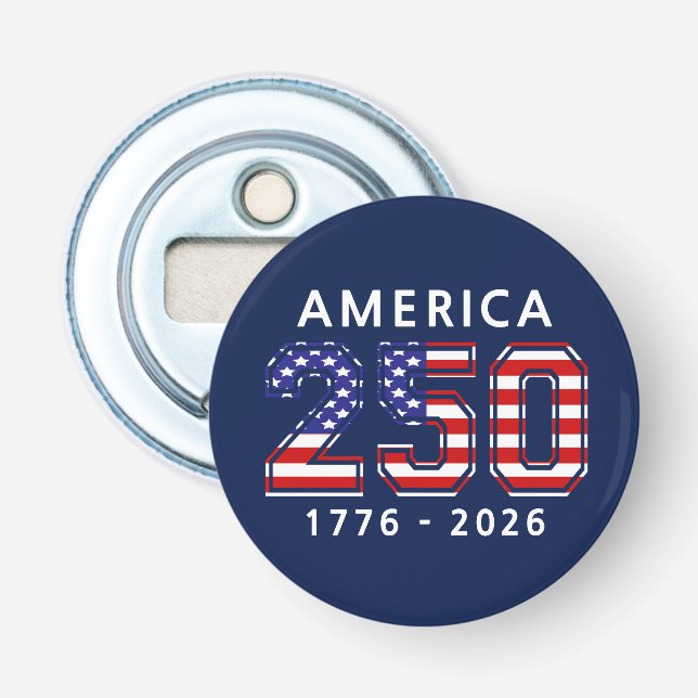 Abrebotellas 250º cumpleaños de los Estados Unidos (Anverso)