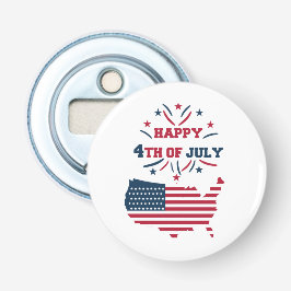 Abrebotellas 4 de julio Fuegos artificiales Estados Unidos Band