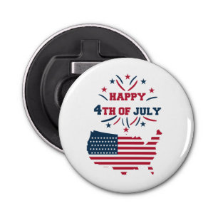 Abrebotellas 4 de julio Fuegos artificiales Estados Unidos Band