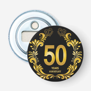 Abrebotellas 50 años de Purpurina de oro