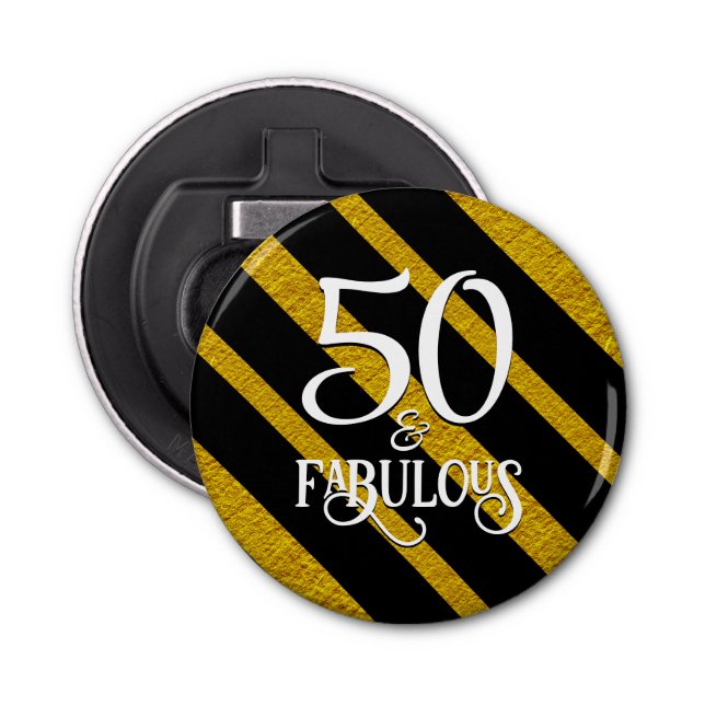 Abrebotellas 50 y Fabuloso Negro y Oro (Anverso)