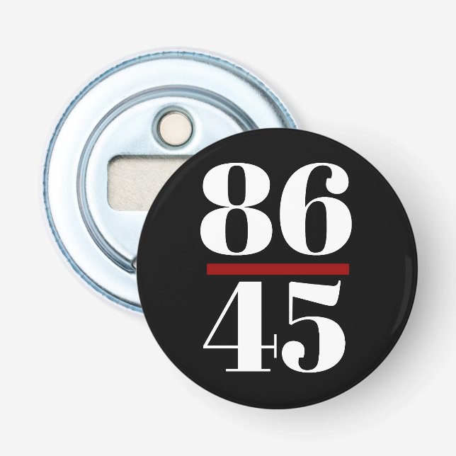 Abrebotellas 8645 Anti Trump (Anverso)