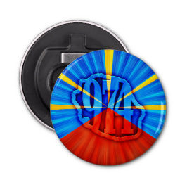 Abrebotellas 974 Ile de la Réunion - Drapeau réunionnais