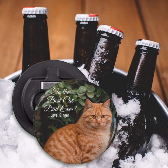 Abrebotellas A la mejor foto del Personalizado de papá gato de  (Subido por el creador)
