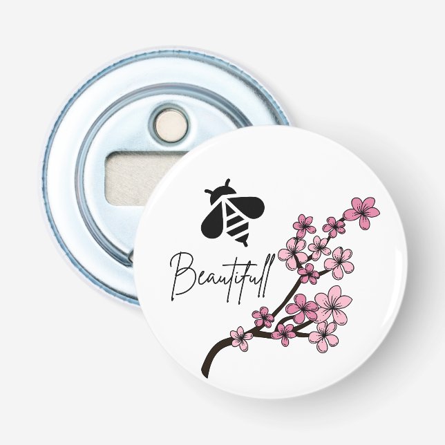 Abrebotellas abeja hermosa (Anverso)