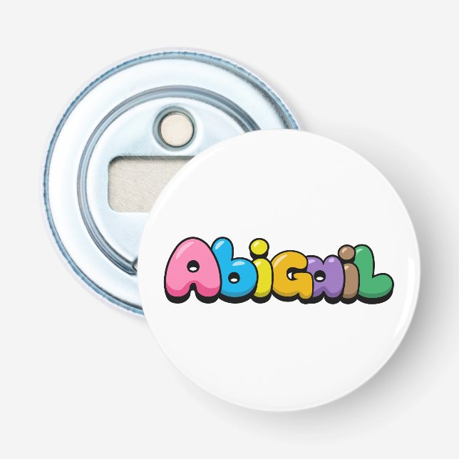 Abrebotellas Abigail (Anverso)