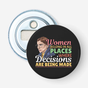 Abrebotellas Abogada Feminista Jueza Ruth Bader Ginsburg