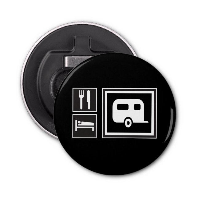 Abrebotellas Abra su cerveza en el campista de rv (Anverso)