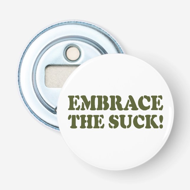 ABREBOTELLAS ¡ABRAZCA EL SUCK! (Anverso)