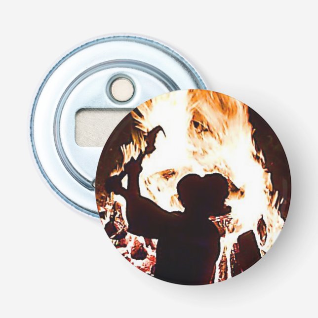 Abrebotellas Abrebotellas/imán del ataque del hacha del (Anverso)