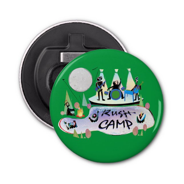 Abrebotellas ¡Abrebotellas RushCamp del botón! (Anverso)