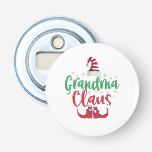 Abrebotellas Abuela Claus Divertido Regalo Familiar de Santa