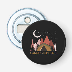 Abrebotellas Acampar Está En Carpas Divertido Acampar