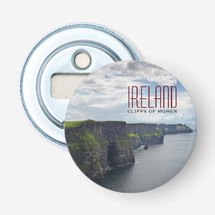 Abrebotellas Acantilados de Moher en Irlanda texto