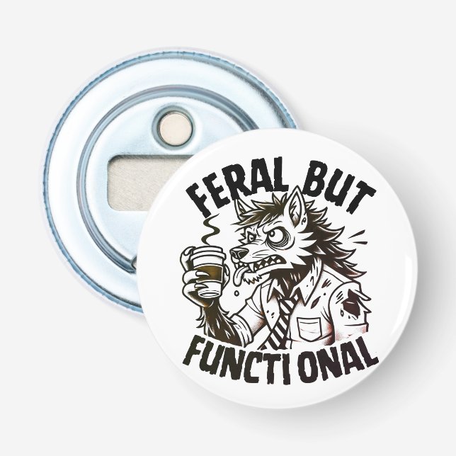 Abrebotellas Achaparrado Feral pero Funcional (Anverso)