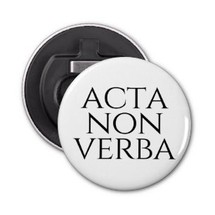 Abrebotellas Acta Non Verba
