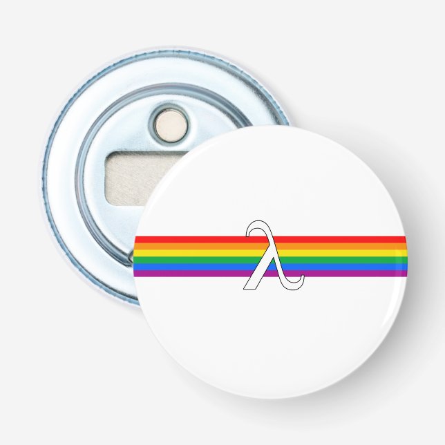 Abrebotellas Activismo del Orgullo Gay (Anverso)