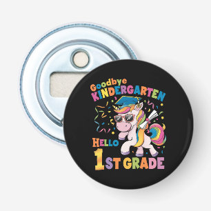 Abrebotellas Adiós Kindergarten Hola primer grado Unicornio