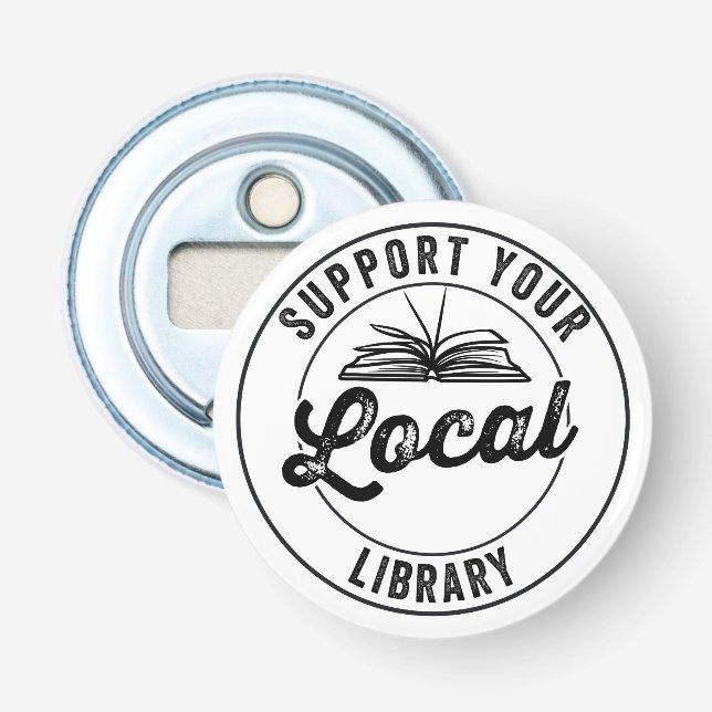 Abrebotellas Admitir su biblioteca local (Anverso)