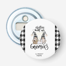 Adorable Gnomes Cute Gnomes Negro Tapado de Búfalo