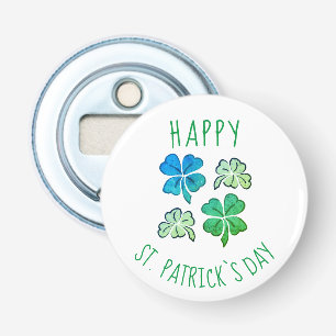 Abrebotellas Afortunado Shamrock Clover Feliz Día de San Patric