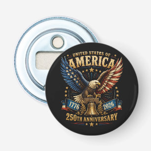 Abrebotellas Águila del 250 aniversario de Estados Unidos de Am