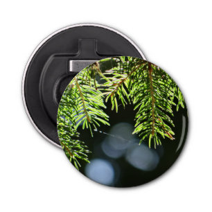 Abrebotellas Agujas de pino con bokeh