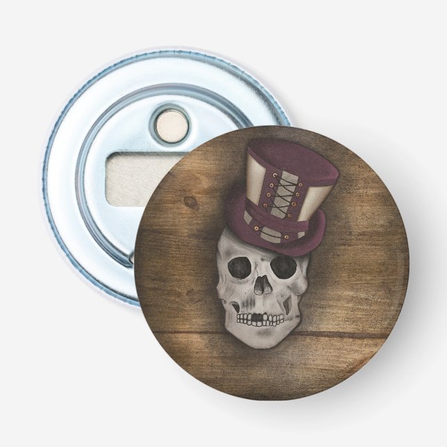 Abrebotellas Aimant Steampunk (Anverso)