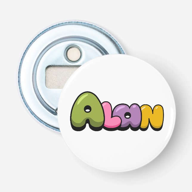 Abrebotellas Alan (Anverso)