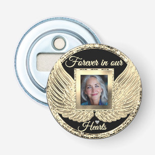 Abrebotellas Alas de ángel conmemorativas personalizadas Agrega