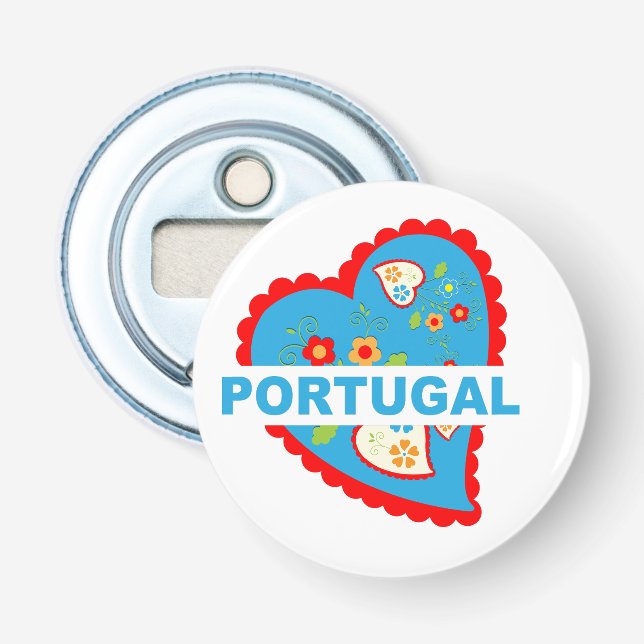 Abrebotellas Alegre corazón portugués (Anverso)