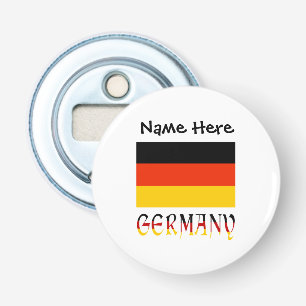 Abrebotellas Alemania y bandera alemana personalizadas