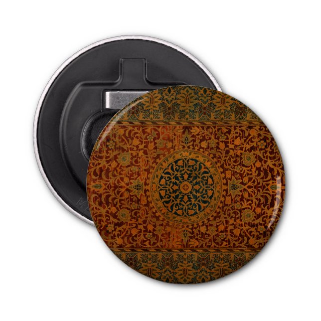 Abrebotellas Alfombra de tapiz William Morris (Anverso)