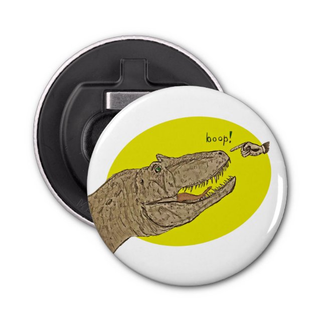 Abrebotellas Allosaurus Boop! Dinosaur Manet Bottle Opener  (Anverso)