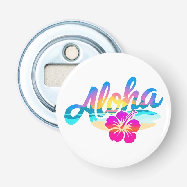 Abrebotellas Aloha Summer (Anverso)